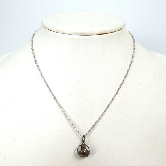 MOSCHINO Vintage silver Necklace 925 Bijoux - Picture 7 of 7